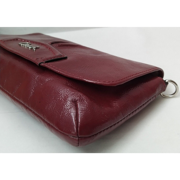 Coach Ashley Red Leather Credit Card Large Wristlet Wallet - Picture 9 of 14